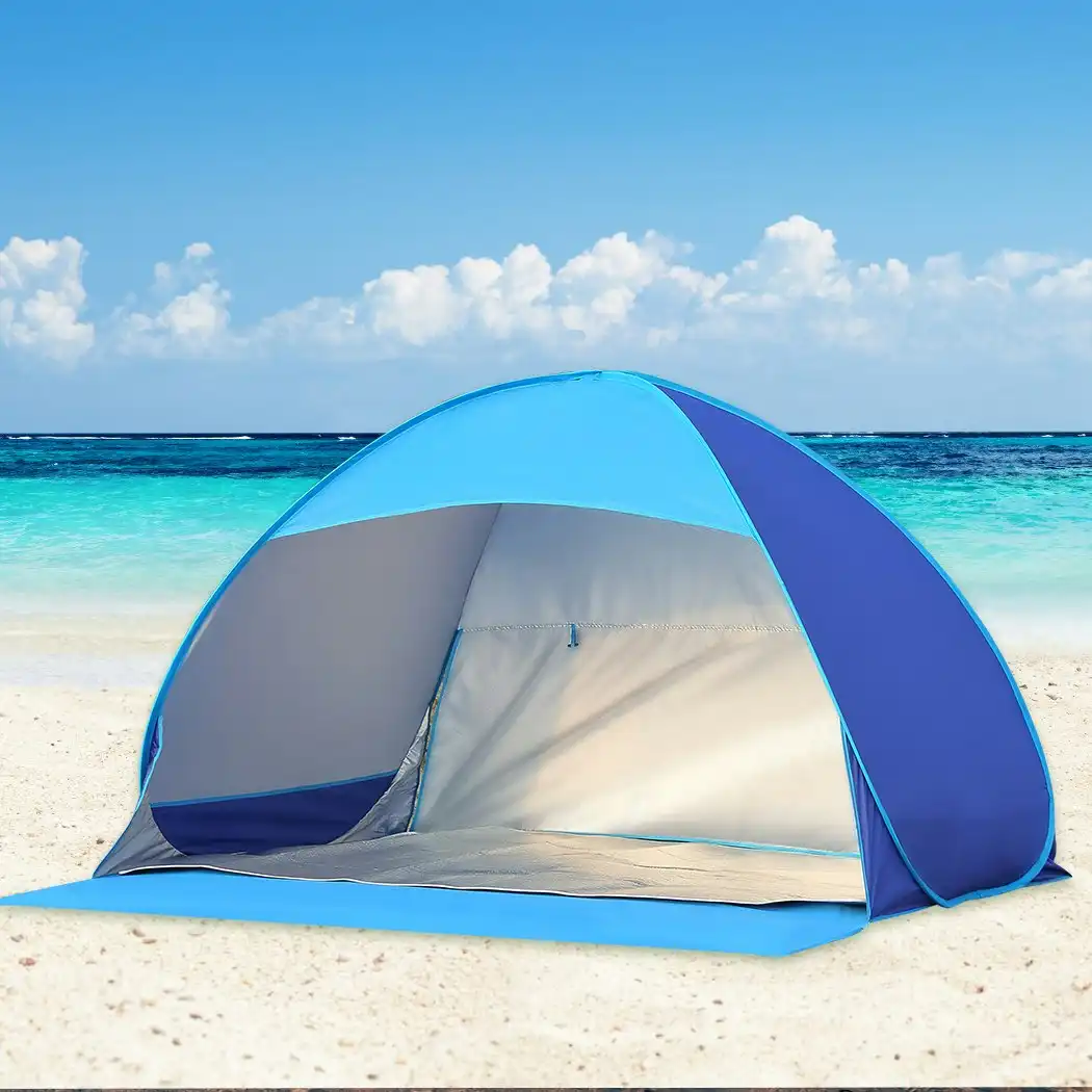 Mountview Pop Up Beach Tent Camping Tents 2-3 Person Hiking Portable Shelter