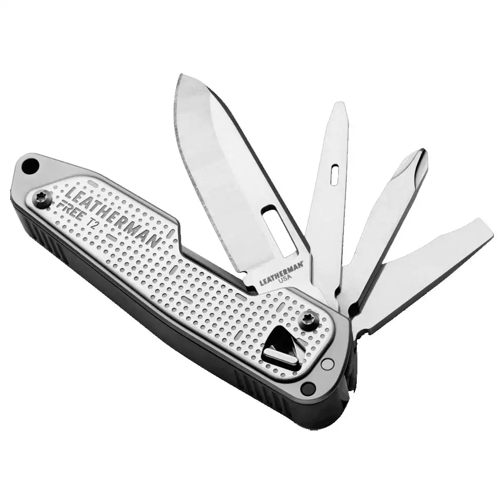 Leatherman Free T2 Edc Multi Tool Knife | 8 Tools