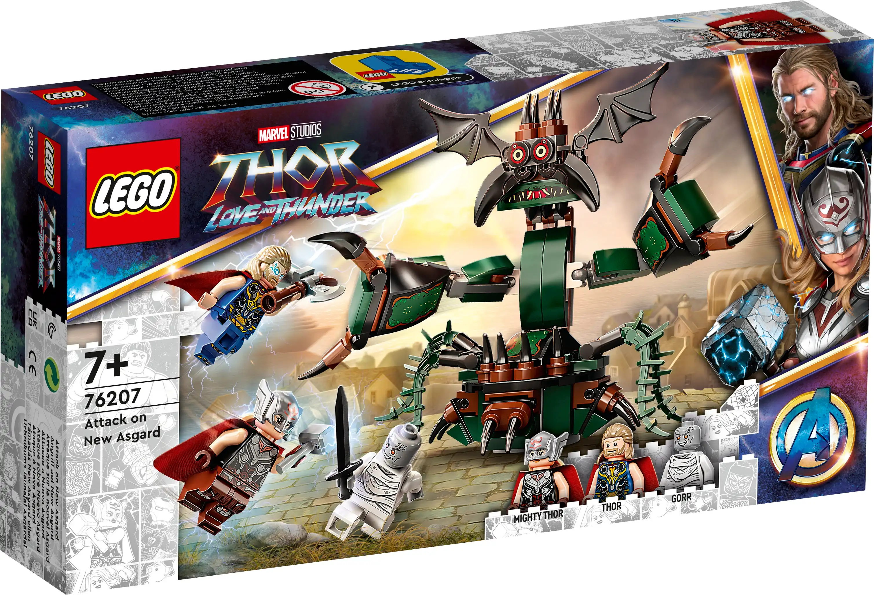 LEGO Superheroes Attack On New Asgard 76207