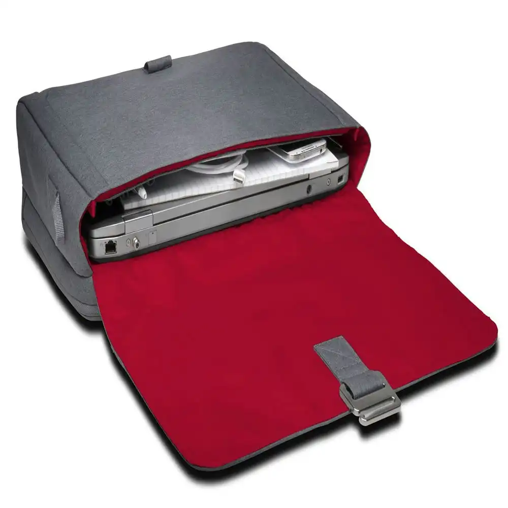 Kensington LM340 Shoulder Messenger Bag 14.4" 36.6cm Laptop 10" Tablet Grey