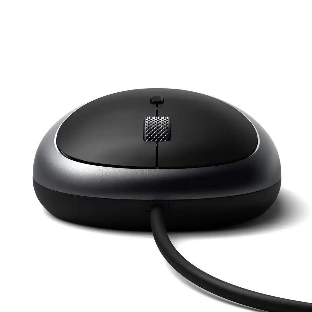 Satechi C1 USB-C Wired Mouse Adjustable DPI for PC/Laptop Desktop/MacBook Grey