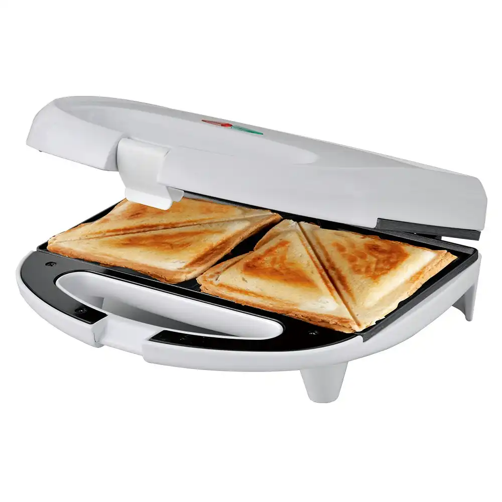 Kitchen Master 2 Slice Electric Sandwich Maker Non-Stick Toastie Press Toaster