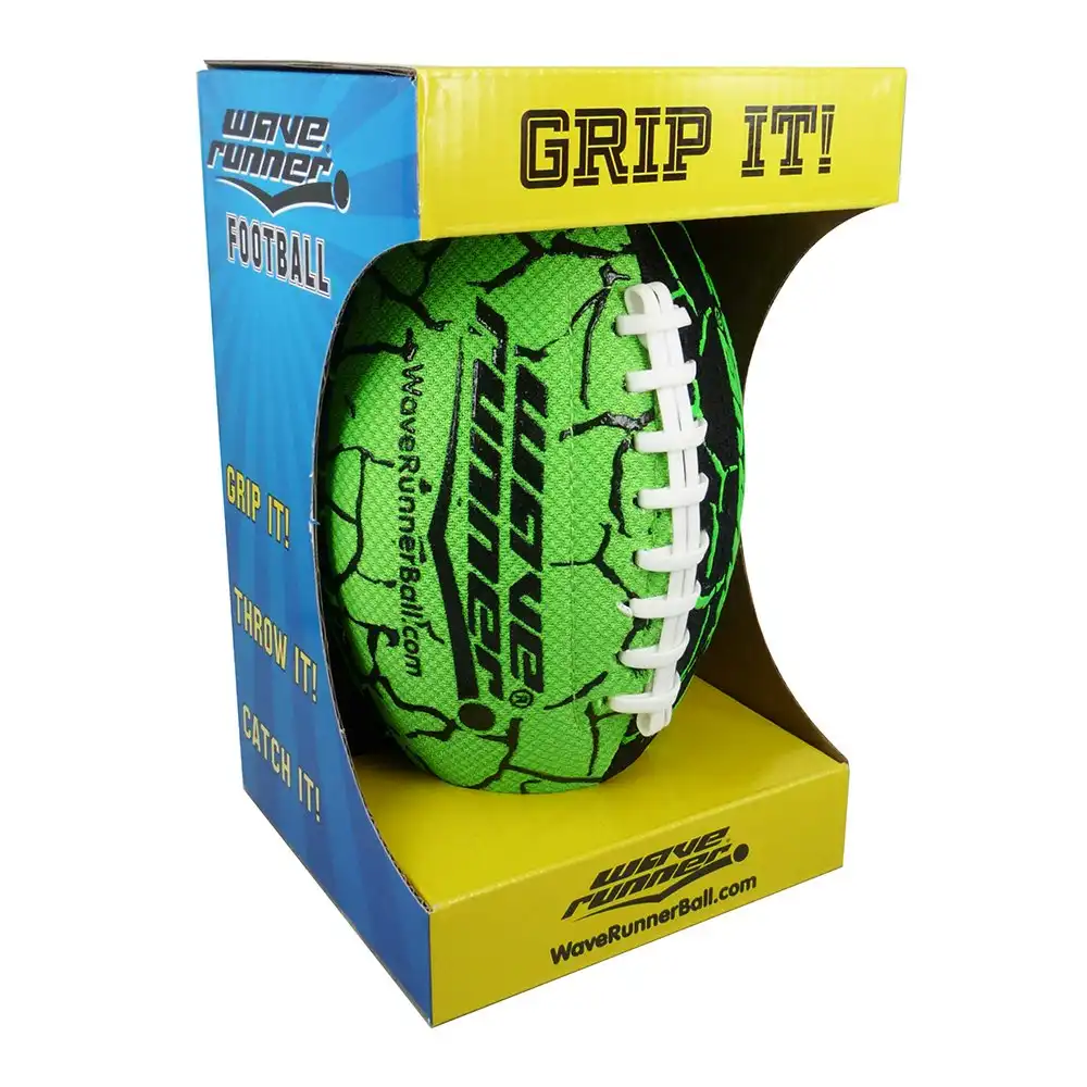 Wave Runner 17cm Grip It Football Beach/Pool Waterproof Outdoor Ball Toy Assort.