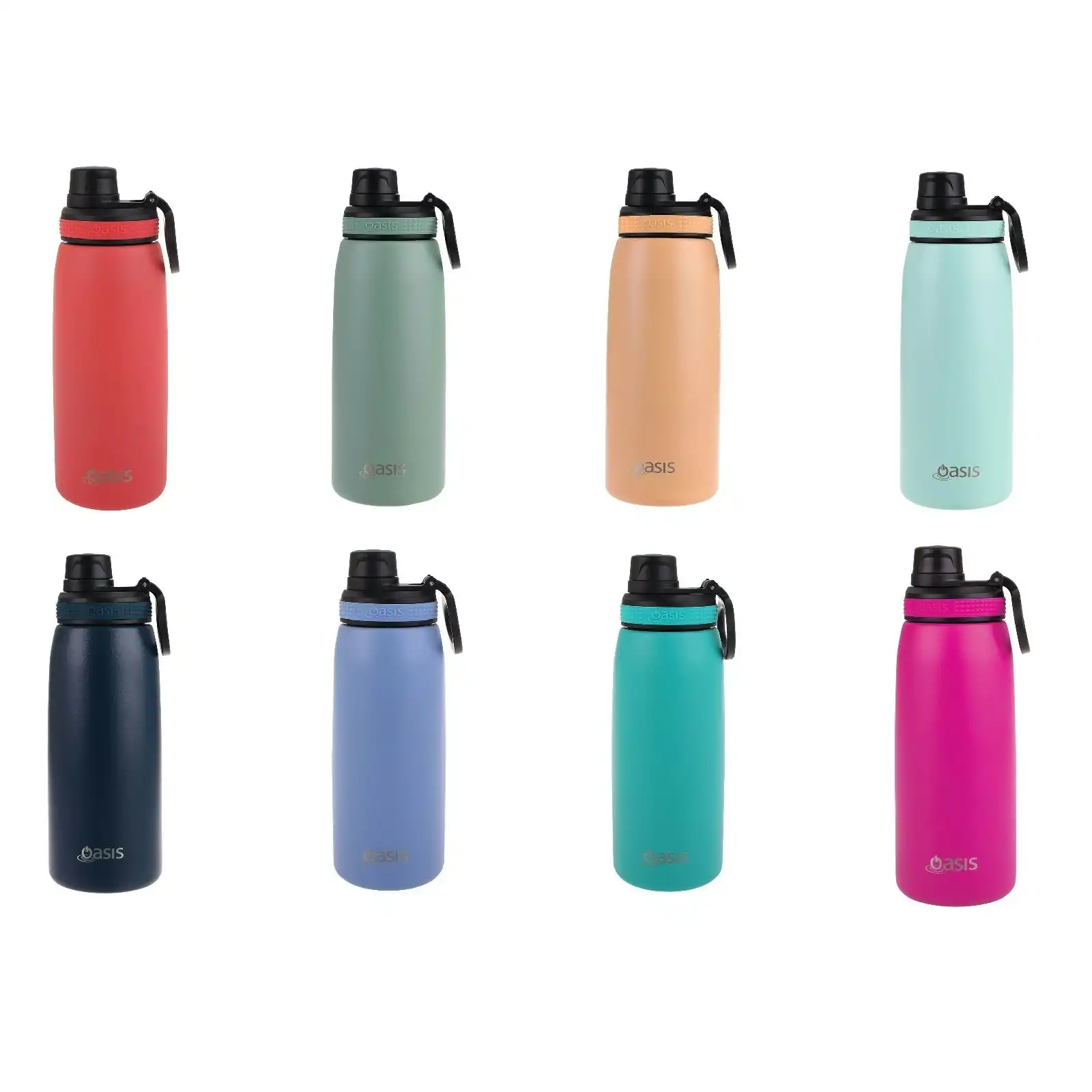 Oasis STAINLESS STEEL DOUBLE WALL INSULATED SPORTS BOTTLE WITH SCREW-CAP 780ml