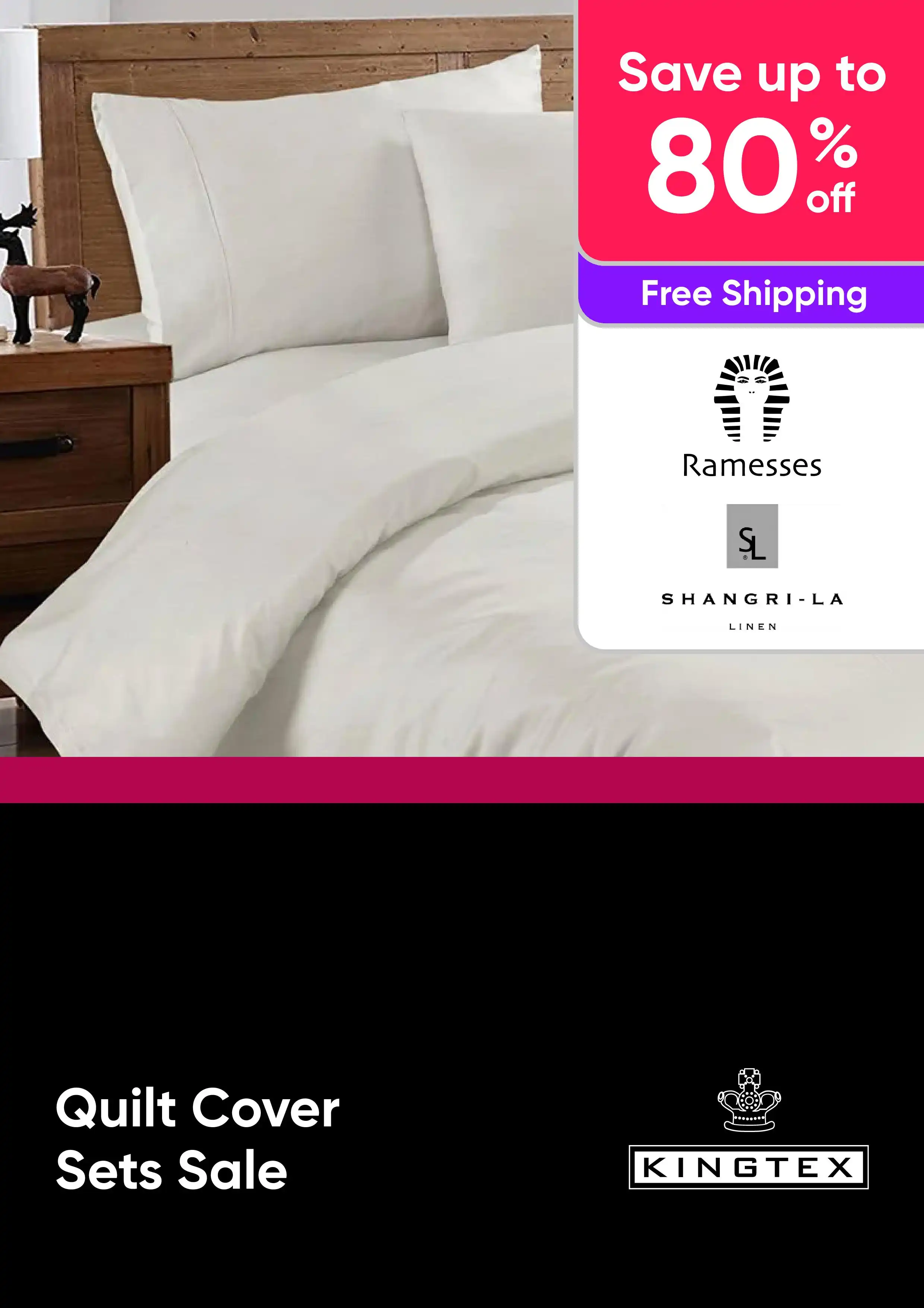 Quilt Cover Sets Sale - Up to 80% Off