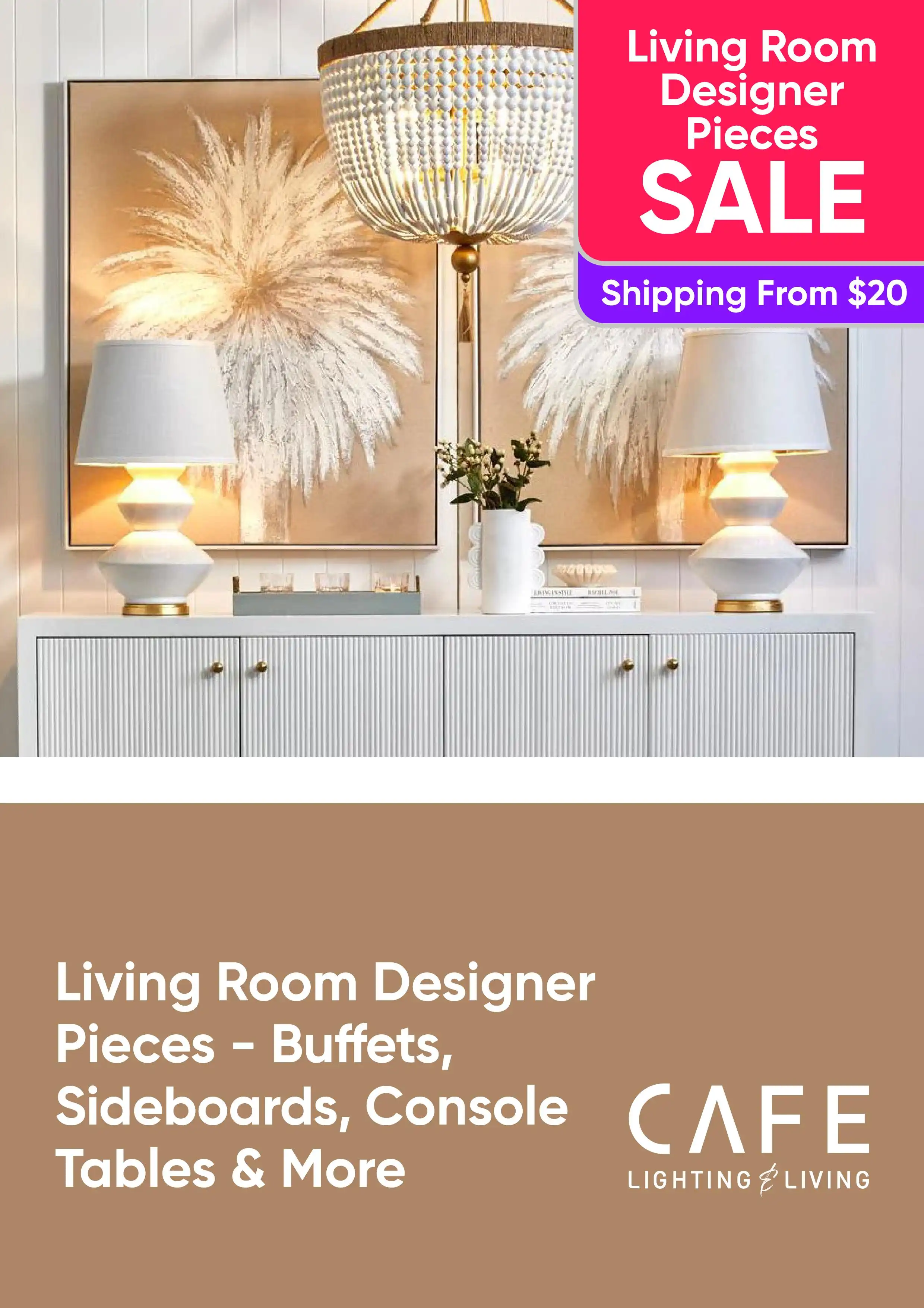 Living Room Designer Pieces - Buffets, Sideboards, Console Tables and More