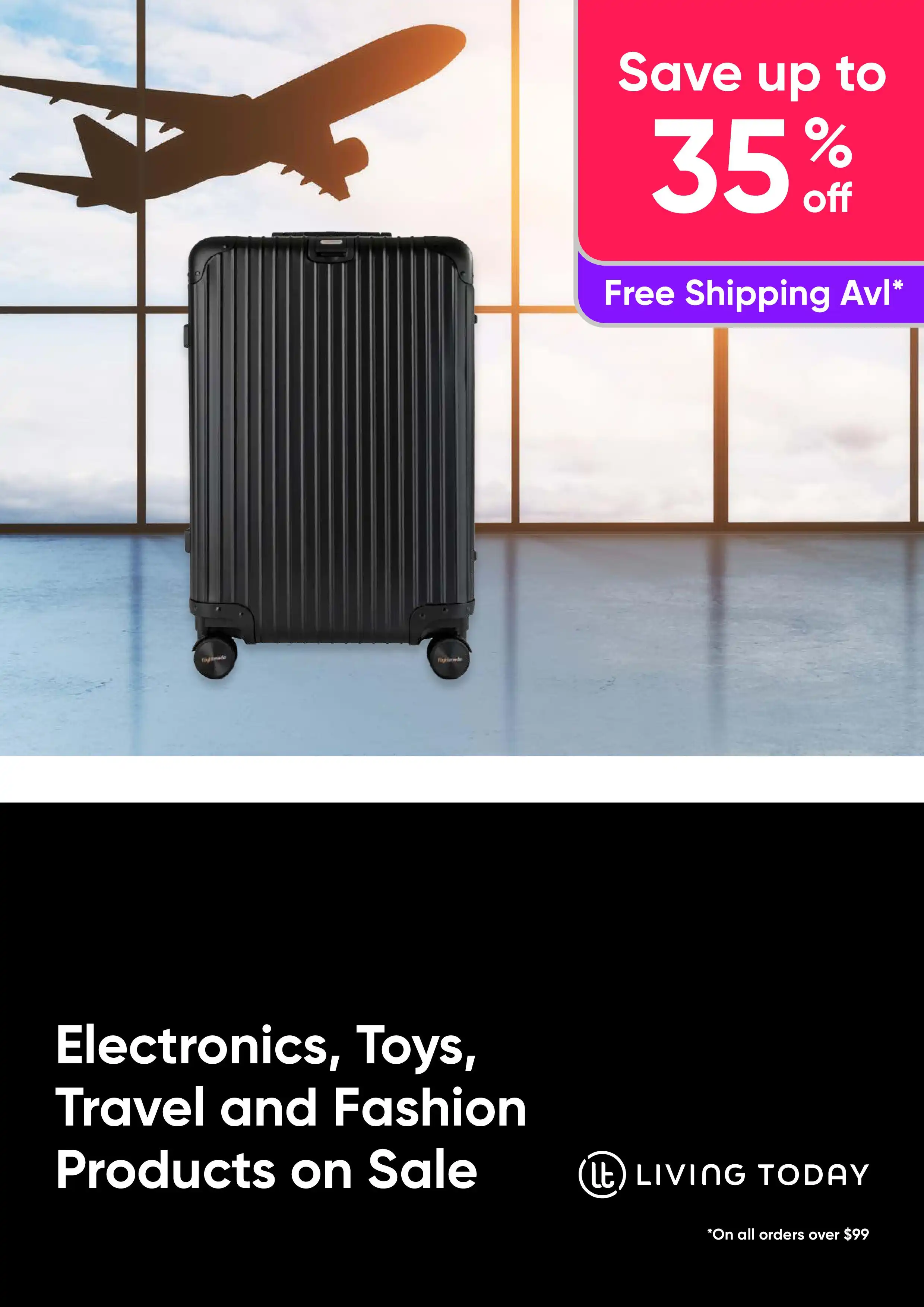 Electronics, Toys, Travel and Fashion Products on Sale - Save Up To 35% Off RRP