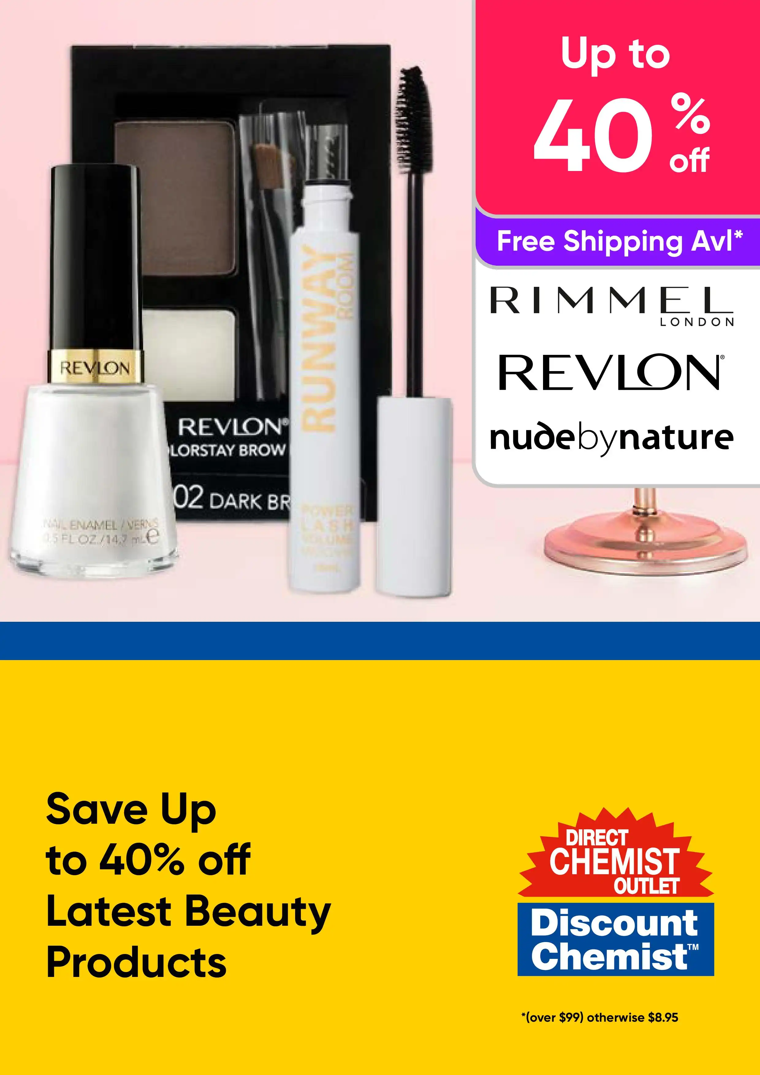 Beauty and Cosmetics Specials - Save Up to 40% off Latest Beauty Products
